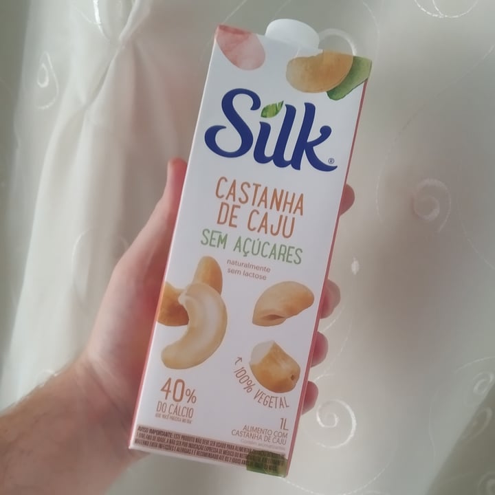 review photo of Silk Leite de castanha de caju shared by @ricardogreggo on 14 Aug 2021 - review