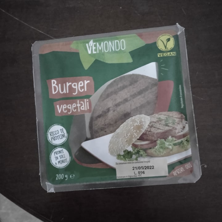 review photo of Vemondo Burger vegetali shared by @meme23 on 12 May 2022 - review