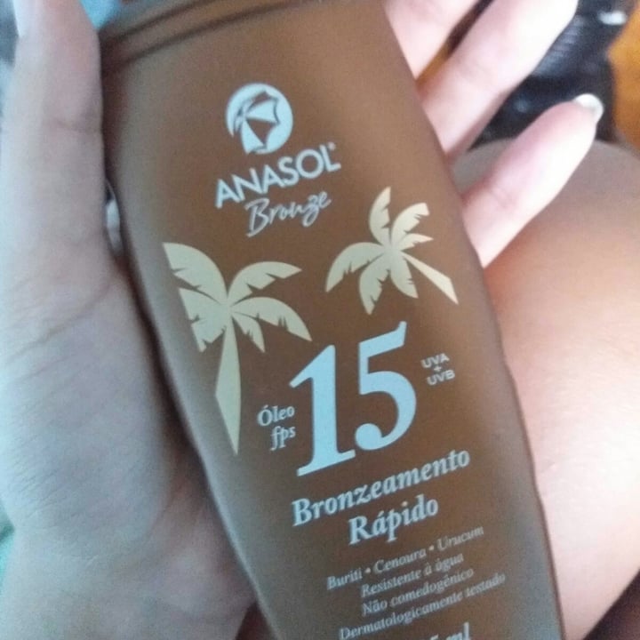 photo of Anasol Bronzeador shared by @isaaribeiro on  29 Jan 2022 - review