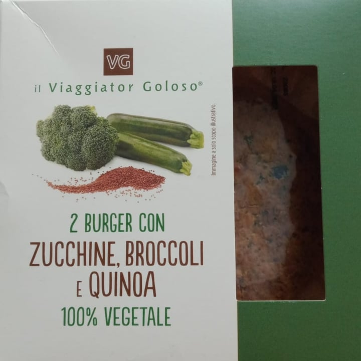 photo of Il Viaggiator Goloso 2 burger con zucchine broccoli e quinoa shared by @lory66 on  07 Apr 2022 - review