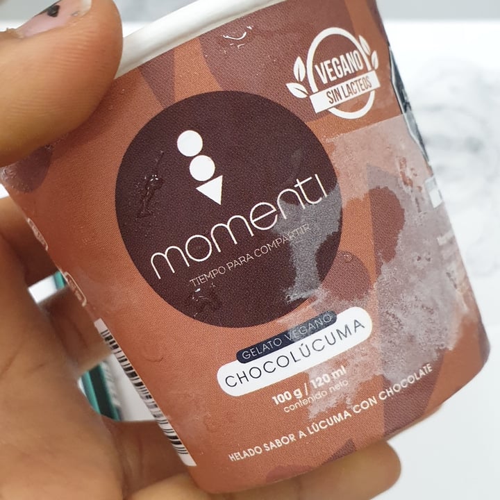 photo of Momenti Gelato Chocolucuma shared by @britvgan on  05 Oct 2022 - review