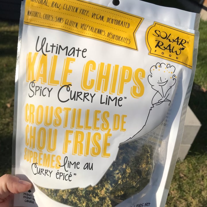 photo of Solar raw Ultimate Kale chips shared by @sabsch on  07 Nov 2021 - review