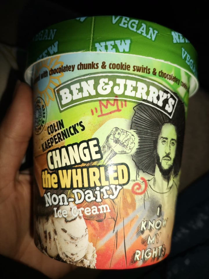 review photo of Ben & Jerry's Change The Whirled Non-Dairy Frozen Dessert shared by @banskostreetdogs on 21 Mar 2022 - review
