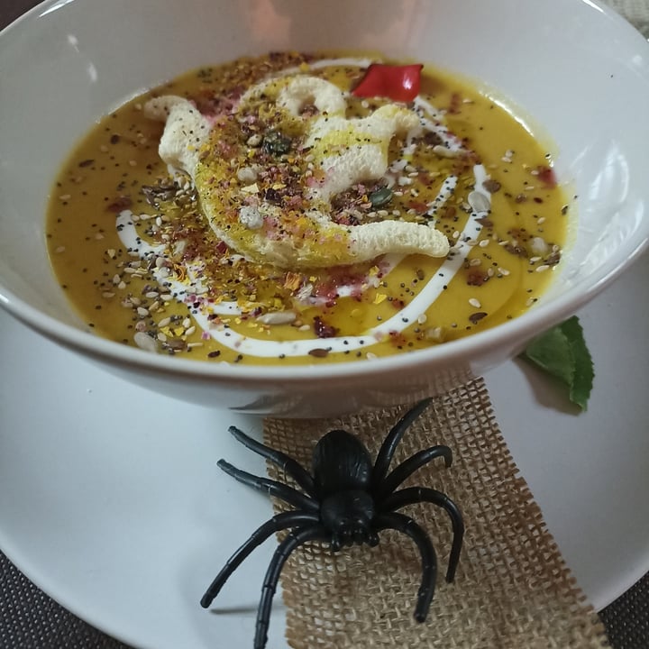photo of El Invernadero Restaurante Crema del fantasma de la finca shared by @ineroux on  21 Nov 2022 - review