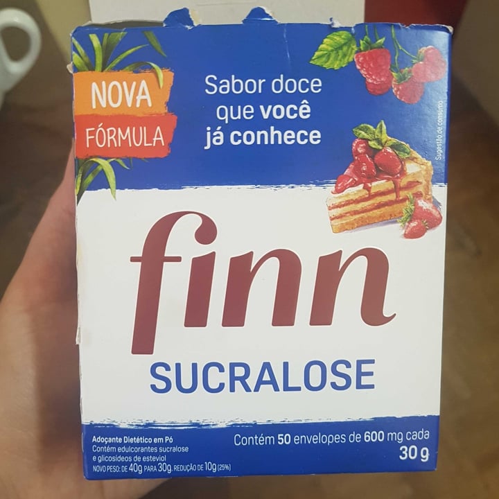review photo of finn adoçantes Sucralose shared by @irissalvador on 19 Nov 2022 - review