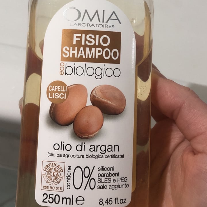 photo of Omia Fisio Shampoo Argan del Marocco shared by @giorgiainguanta on  01 Apr 2022 - review
