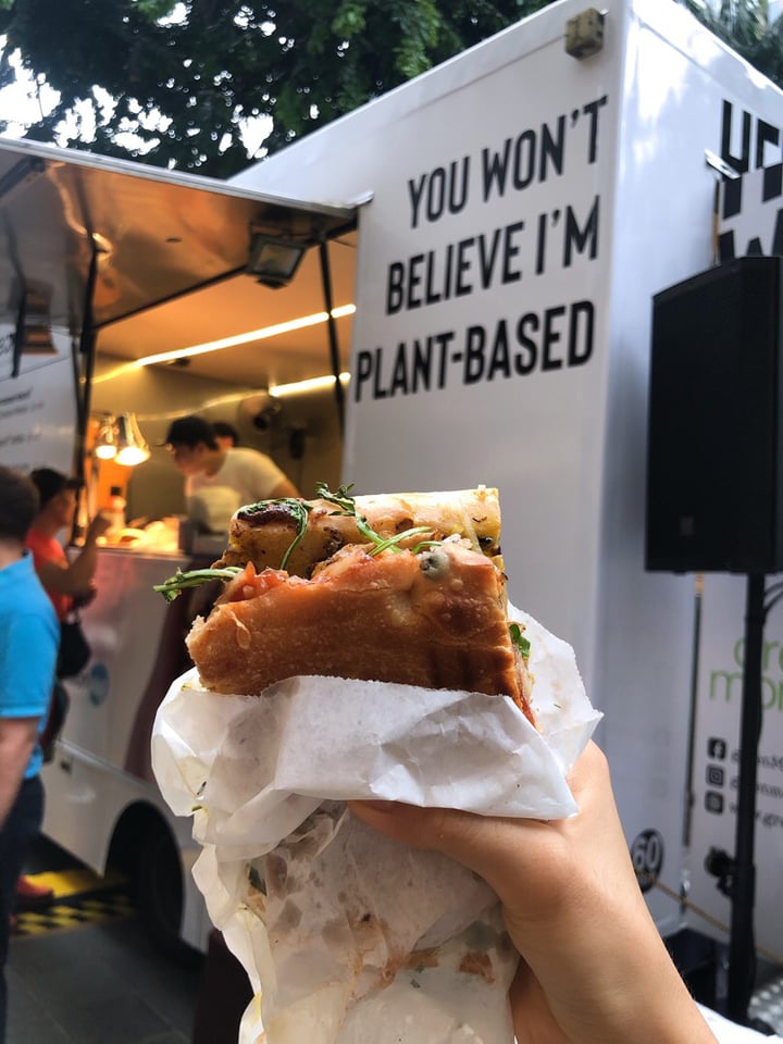 photo of Grand Hyatt Singapore Mediterranean Heura® Grilled Chicken Panini shared by @nicnicnic on  14 Sep 2019 - review