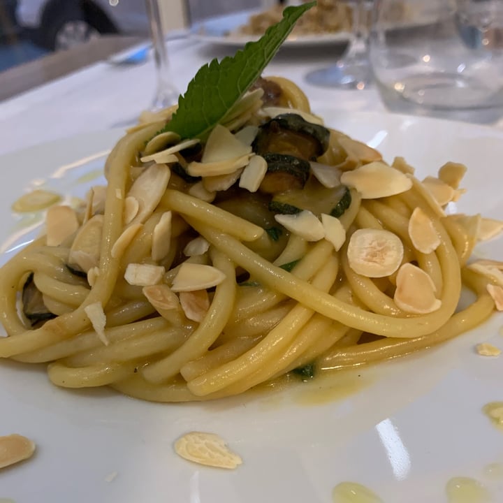 review photo of Pesto di Pistacchio Scialatielli Alla Nerano shared by @anjapiroscia on 10 Mar 2022 - review