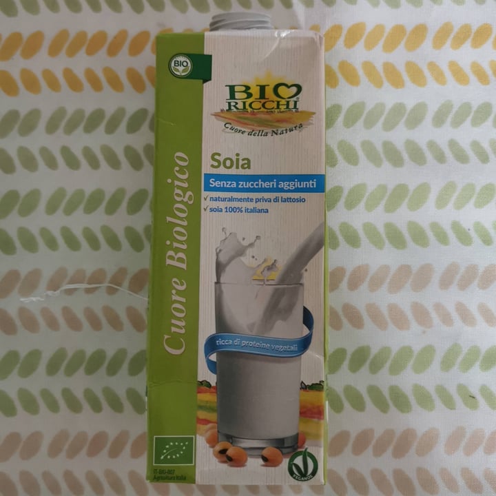 review photo of Bio Ricchi Cuore della Natura Bevanda di soia shared by @racheleveg on 02 Apr 2022 - review