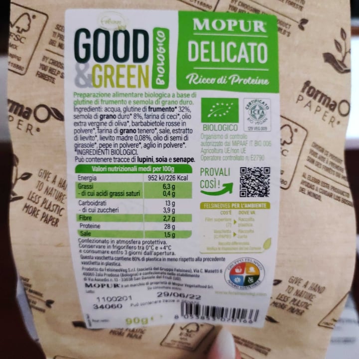 photo of Good & Green mopur delicato shared by @ohiladile on  27 Mar 2022 - review