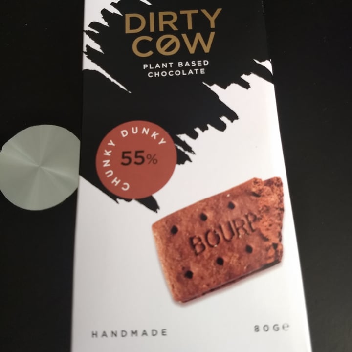 photo of Dirty Cow Chunky Dunky Chocolate Bar 55% shared by @sabastiancull on  03 Apr 2021 - review