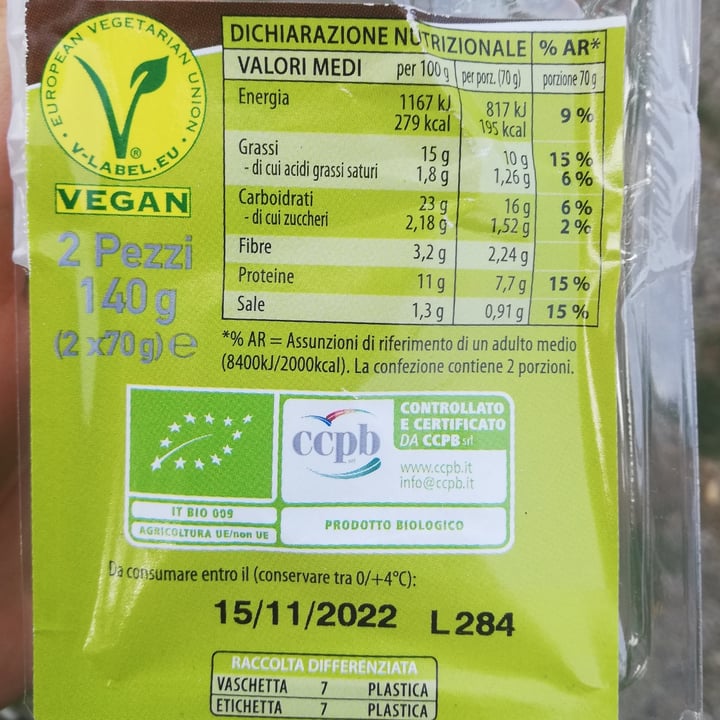 review photo of Despar Veggie Tramezzino funghi e seitan shared by @chiaragnese on 20 Oct 2022 - review