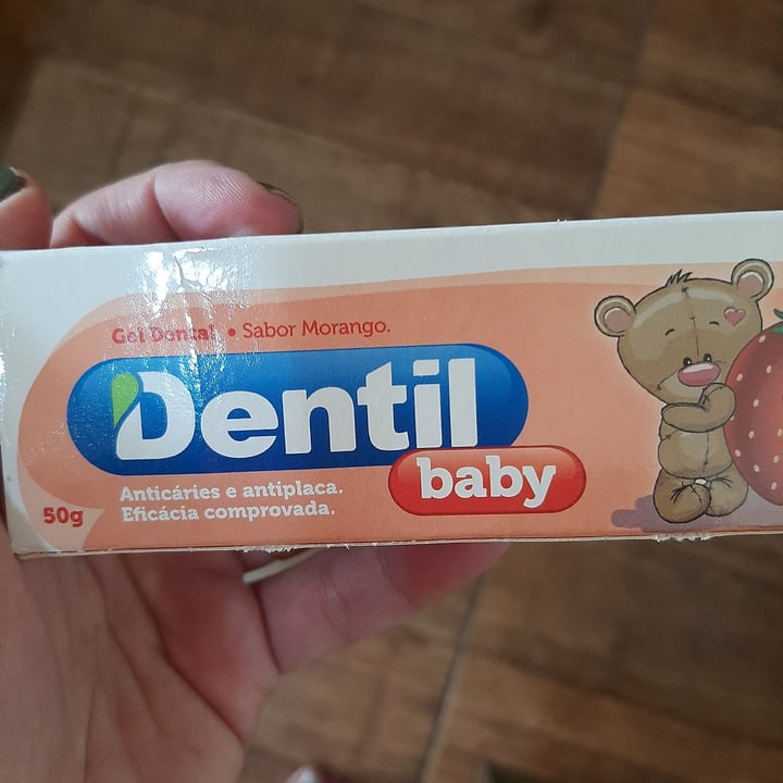 photo of Dentil Creme dental infantil shared by @julianatriani on  19 Apr 2022 - review