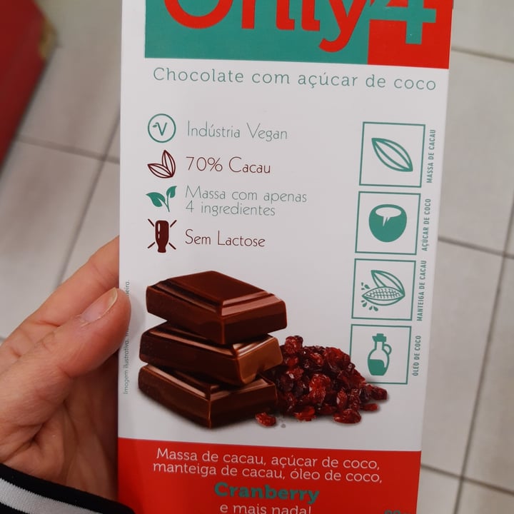 review photo of Only4 Only4 Cranberry - 80g shared by @vancavaliere on 29 Jul 2021 - review