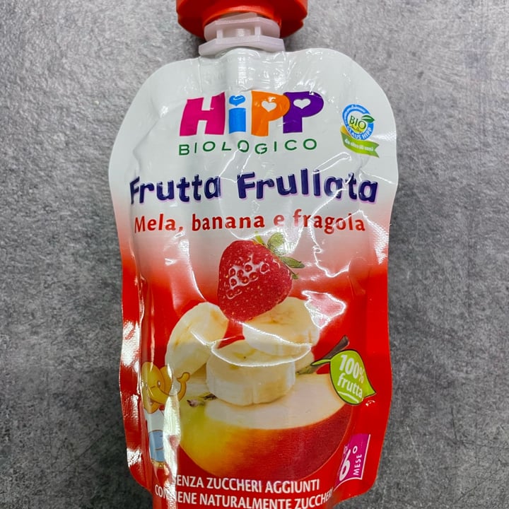 photo of Hipp Frutta Frullata Mela, Banana E Fragola shared by @ipasc on  22 Apr 2022 - review