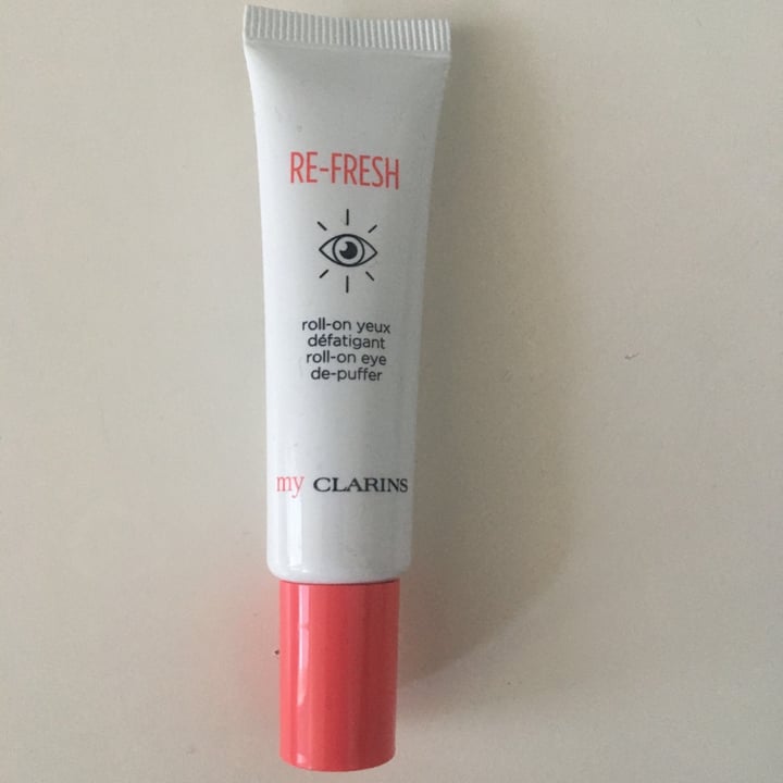 review photo of my Clarins Re-fresh roll-on eye de-puffer shared by @zsoffmeszaros on 03 Sep 2021 - review