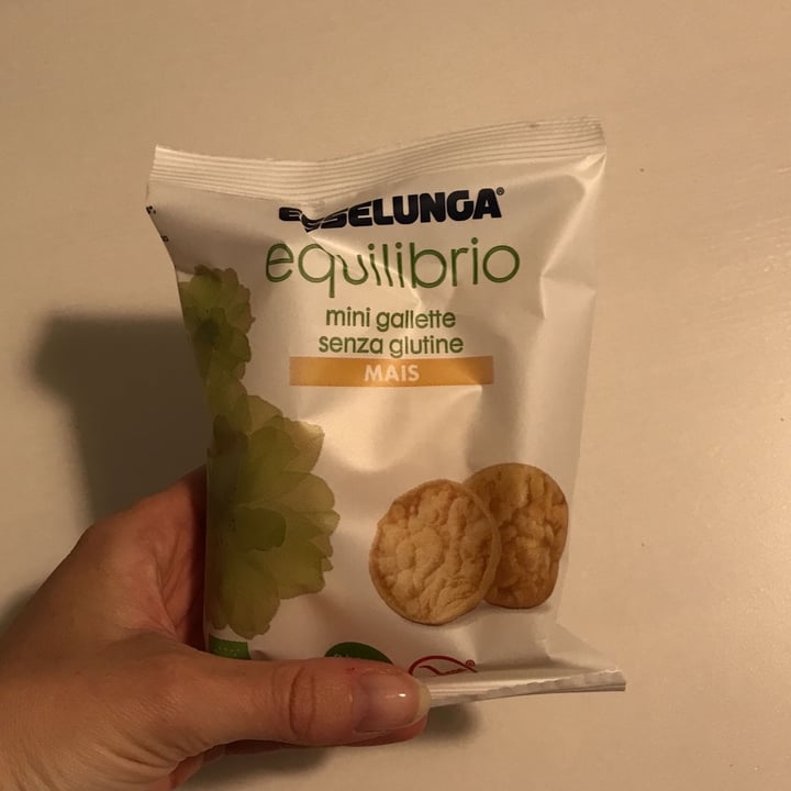 photo of  Esselunga Mini gallette senza glutine di mais shared by @elenab on  22 Mar 2022 - review