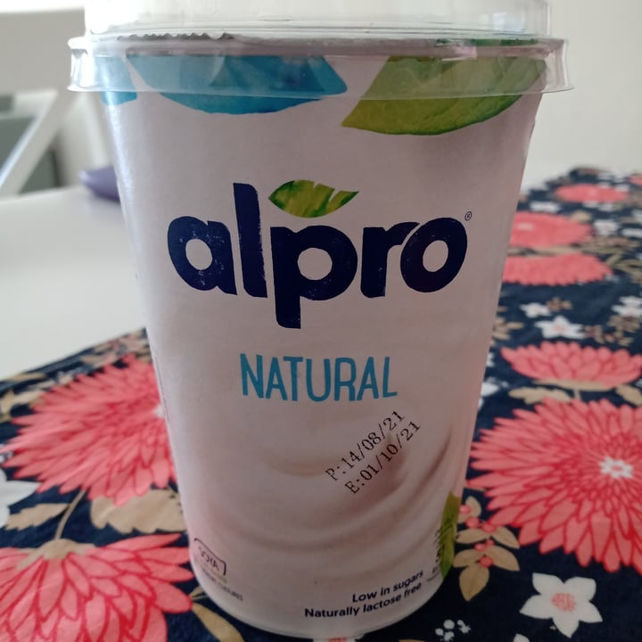 photo of Alpro Yogurt natural shared by @veganindubai on  17 Sep 2021 - review