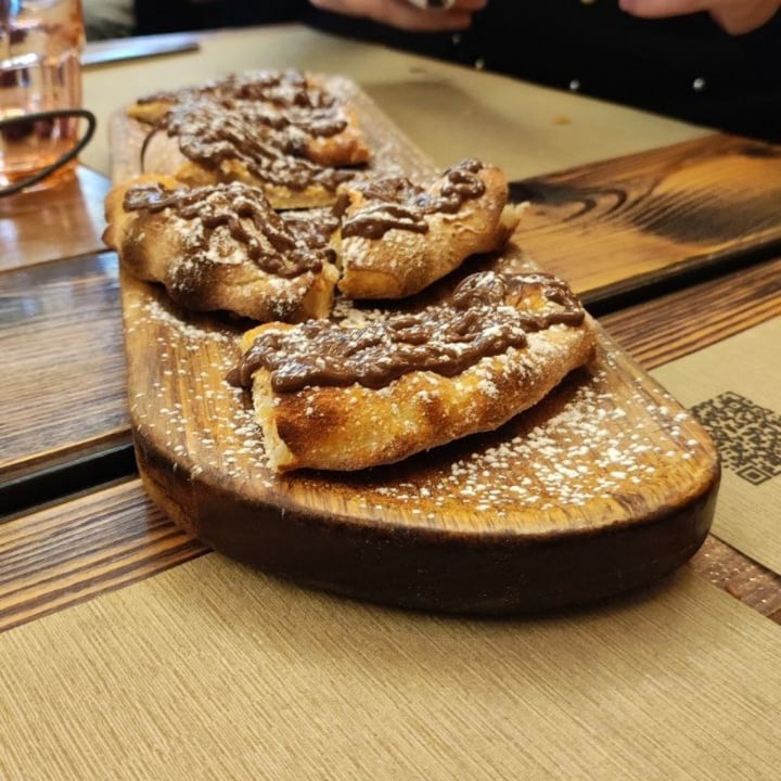 review photo of Rifugio Romano Focaccina alla nutella vegan shared by @orsablu on 26 Nov 2022 - review