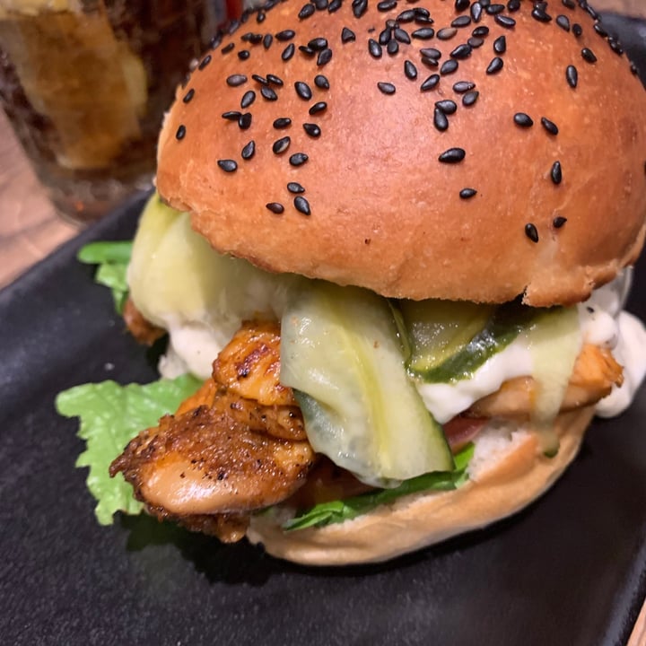 photo of Hudsons The Burger Joint (Stellenbosch) Frontliner Worker Burger shared by @veggielover20 on  06 Sep 2021 - review
