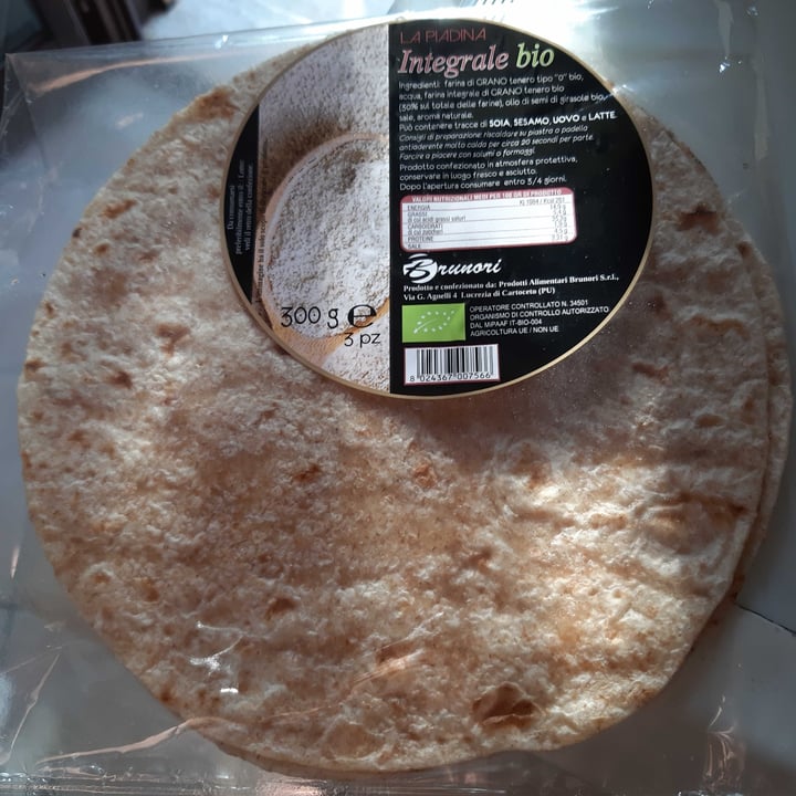 photo of Brunori Piadina Integrale Bio shared by @gemmaveg on  08 May 2021 - review