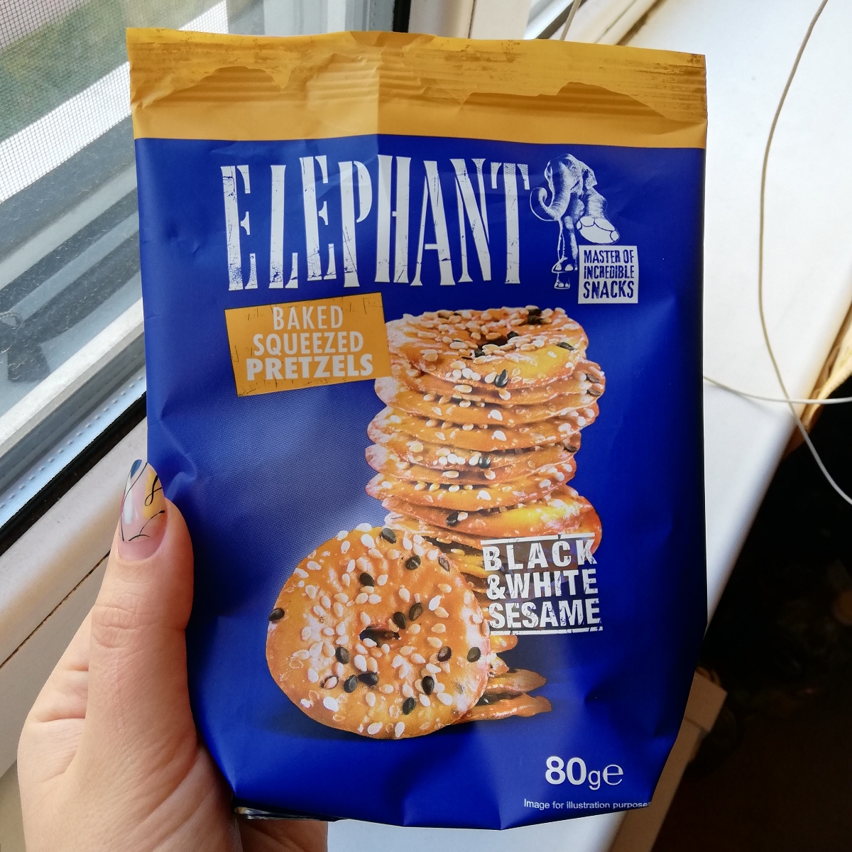 Elephant Pretzels with black and white sesame Reviews abillion