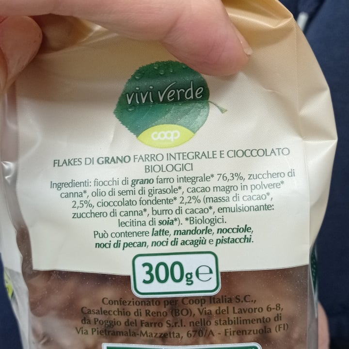 photo of Vivi Verde Coop Flakes Di Farro E Cioccolato shared by @spanish-girl-inmilan on  03 Apr 2022 - review