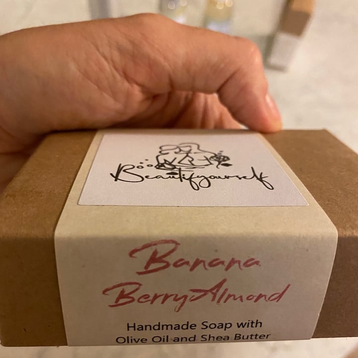 photo of Beautifyourself Banana Berry Almond bar soap shared by @jessierose on  19 Sep 2021 - review