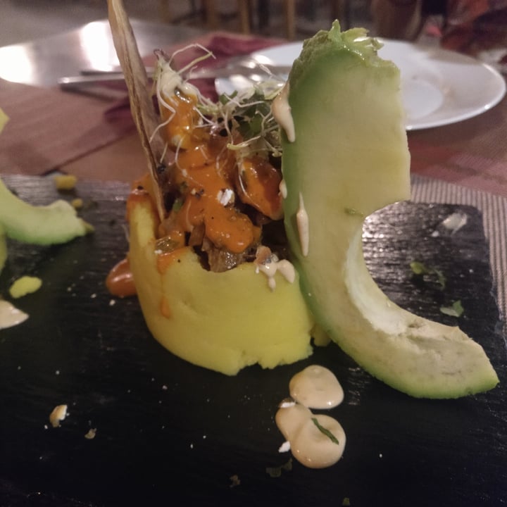 photo of Andino Gastrobar Causa limeña vegana shared by @helengac on  20 Aug 2021 - review