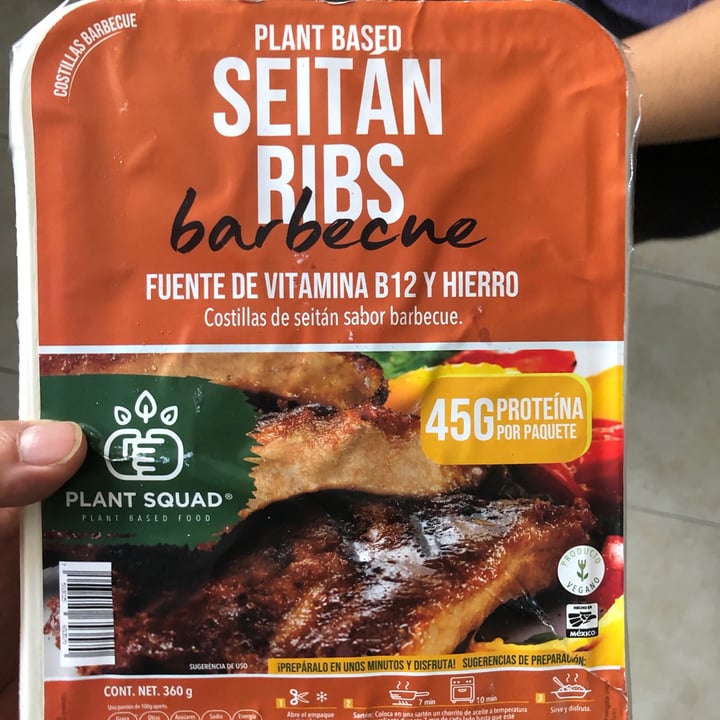 photo of Plant Squad Seitan Ribs shared by @migumillan01 on  02 May 2020 - review