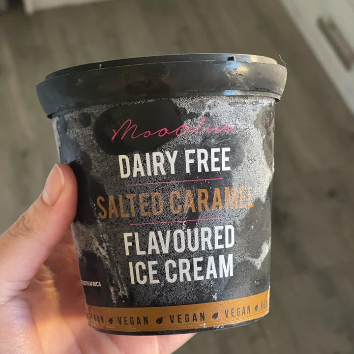 photo of Moooliss Salted Caramel Dairy Free Ice Cream shared by @lenicpretorius on  21 Oct 2022 - review
