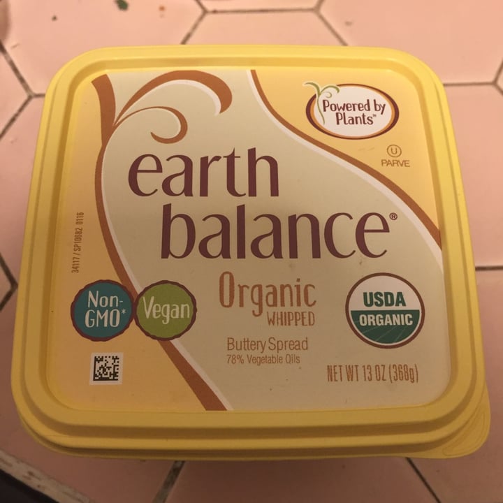 photo of Earth Balance Organic Whipped Buttery Spread shared by @veganrealestate on  27 May 2020 - review