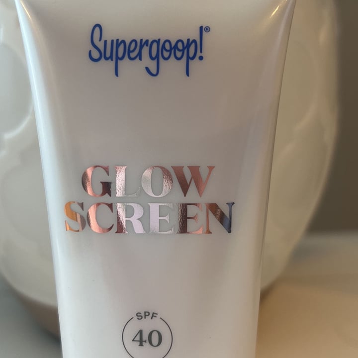 photo of Supergoop! Glow Screen SPF 40 shared by @shealovestrees on  14 Apr 2022 - review