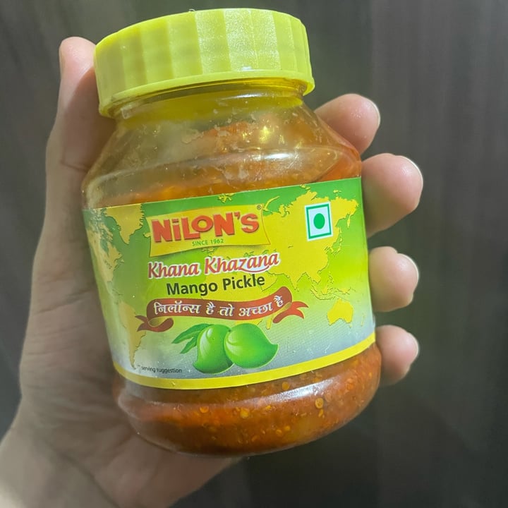 photo of Nilon’s Mango pickle shared by @saketanand716vegan on  01 Oct 2021 - review