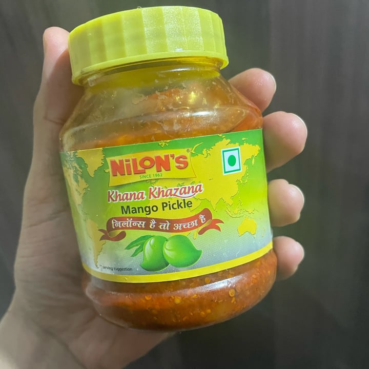 review photo of Nilon’s Mango pickle shared by @saketanand716vegan on 01 Oct 2021 - review