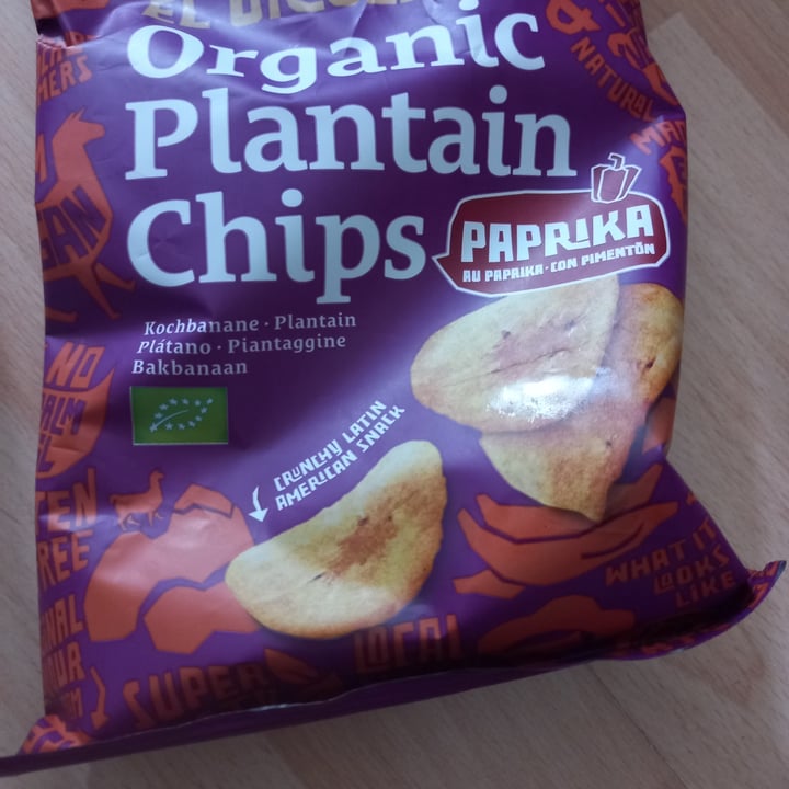 photo of El Origen Organic Plantain Chips - Paprika shared by @soracat on  24 Jul 2022 - review