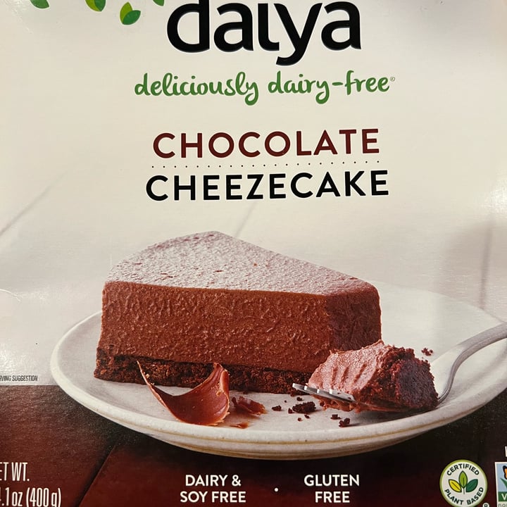 photo of Daiya Chocolate Cheezecake shared by @goosepondmtn on  11 May 2022 - review