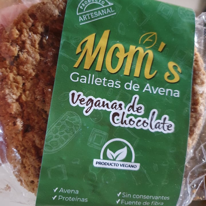 review photo of Mom's Galleta De Avena Con Chips De Chocolate shared by @lupemusso on 08 Mar 2022 - review