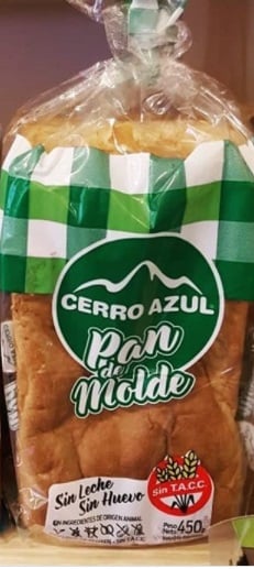 review photo of Cerro Azul Pan de molde sin Tacc shared by @manuchicago on 21 Aug 2020 - review