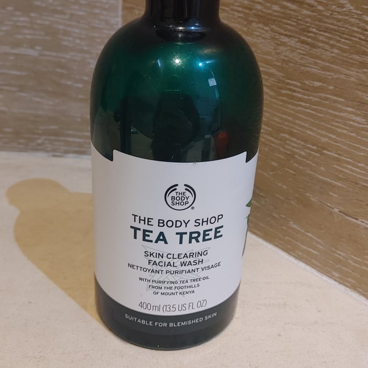 photo of The Body Shop Tea Tree Facial Wash shared by @renatonovak on  09 May 2022 - review