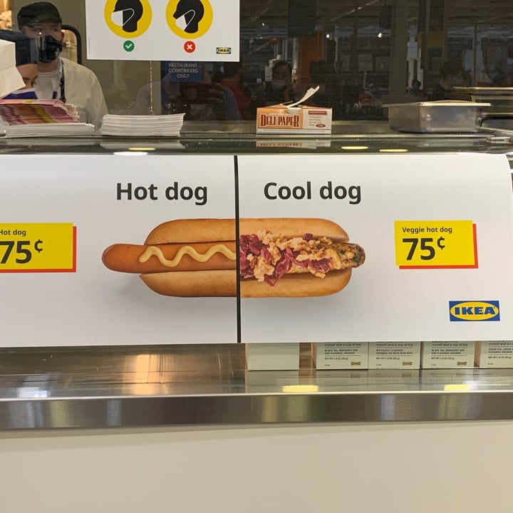 photo of IKEA Restaurant Vegan Veggie Dog shared by @vegselina on  23 Aug 2020 - review