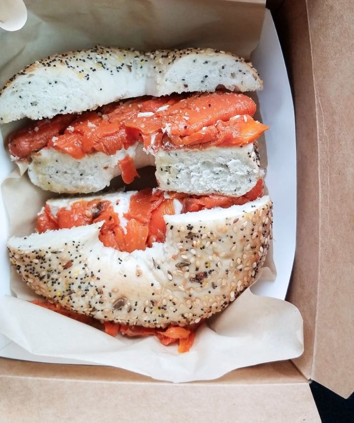 photo of The Little Kitchen Lox Bagel shared by @lizmaselli on  21 Nov 2018 - review