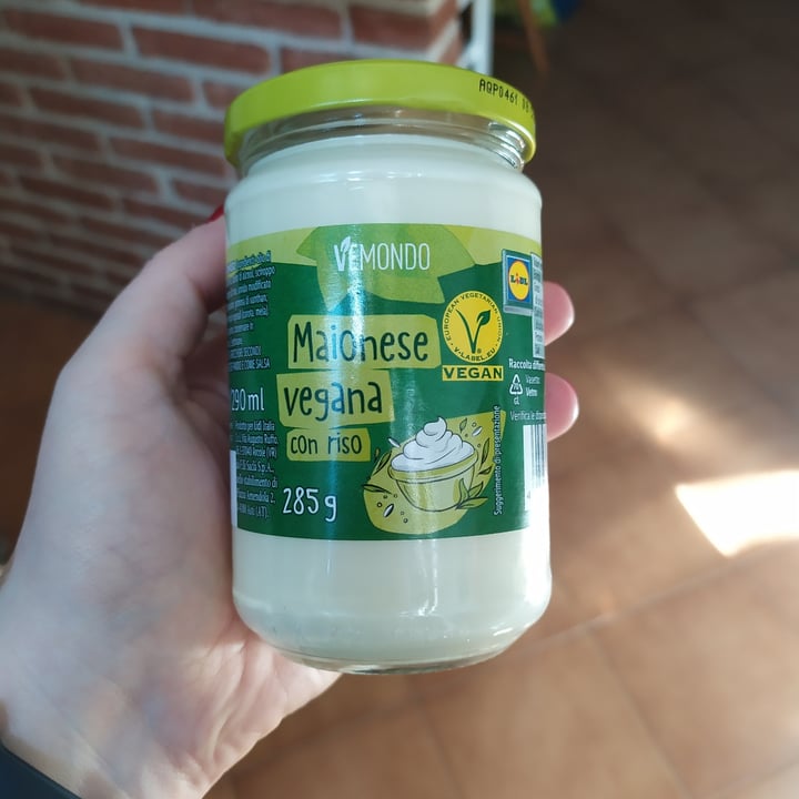 review photo of Vemondo Maionese vegana con riso shared by @barbicr90 on 09 Jun 2022 - review