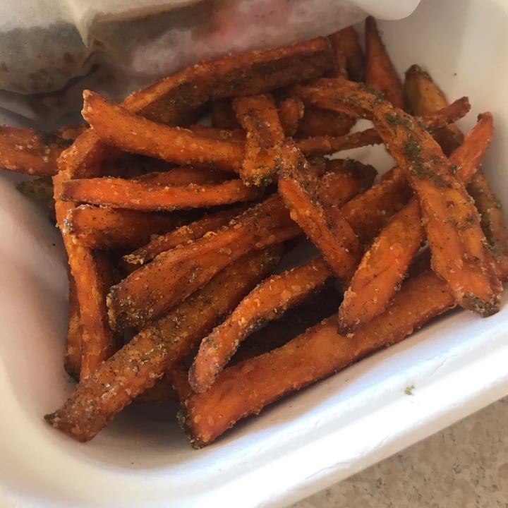 photo of Native Foods Cafe Sweet Potato fries shared by @mallory17 on  12 Oct 2020 - review