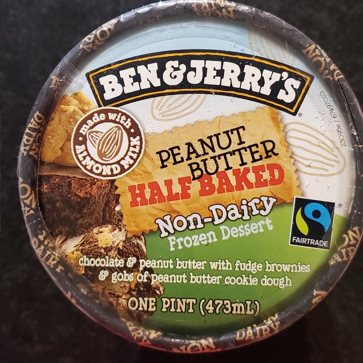 photo of Ben & Jerry's Peanut Butter Half Baked Non-Dairy Frozen Dessert shared by @shb2f on  29 Apr 2020 - review
