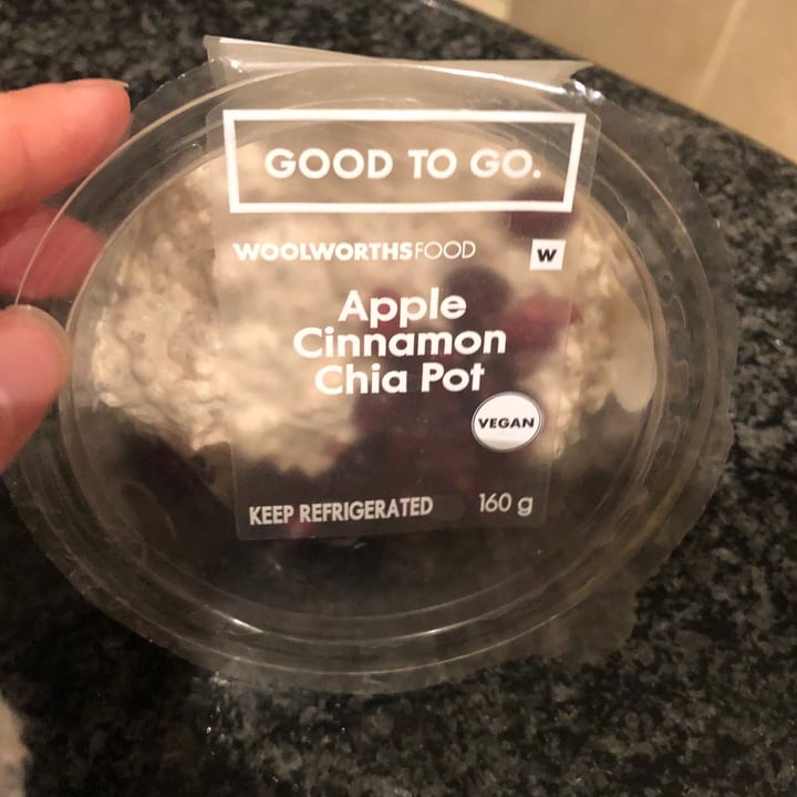 photo of Woolworths Food Apple Cinnamon Chia Pot shared by @tarz on  30 Oct 2020 - review