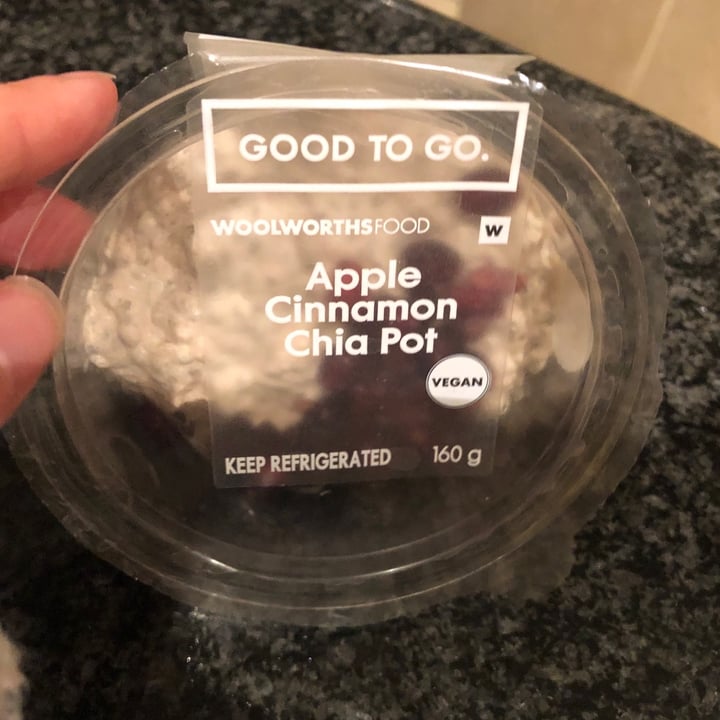 review photo of Woolworths Food Apple Cinnamon Chia Pot shared by @tarz on 30 Oct 2020 - review