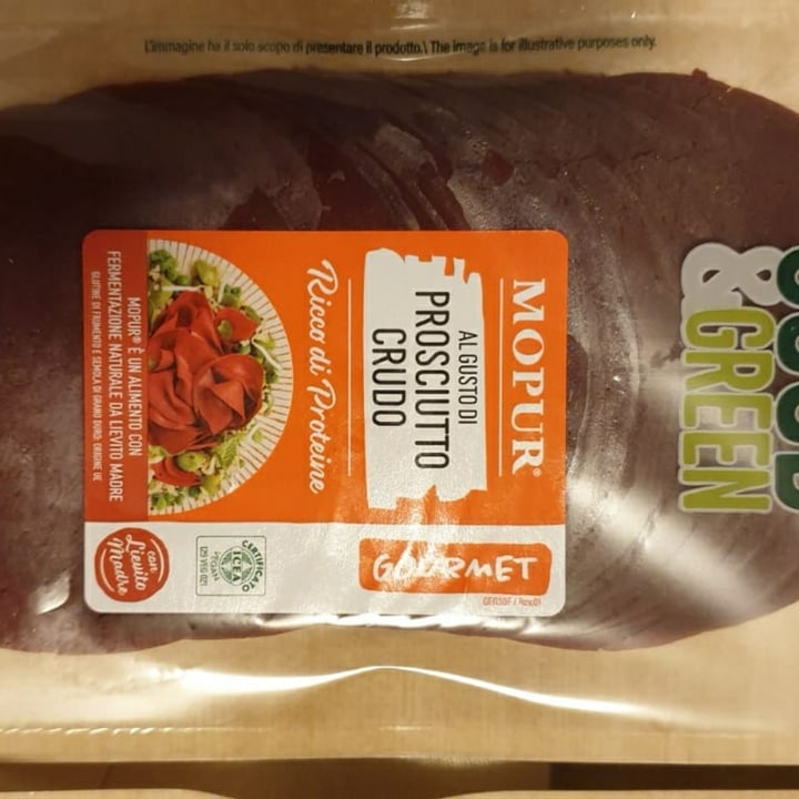photo of Good & Green Affettato di mopur al gusto di prosciutto crudo shared by @silviapierotti on  12 Jul 2022 - review