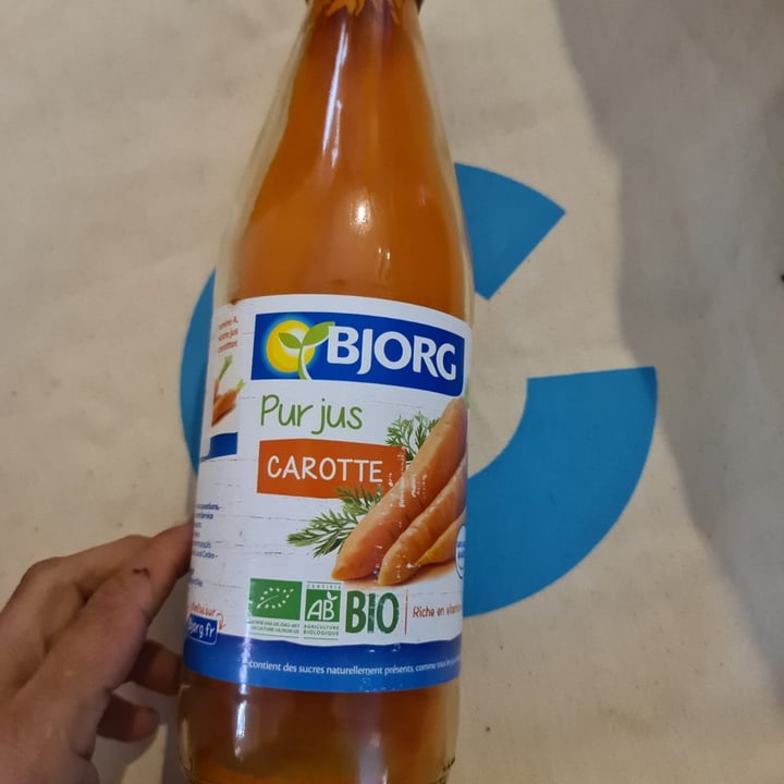 photo of Bjorg Pur jus carotte shared by @ngn28 on  28 Mar 2021 - review