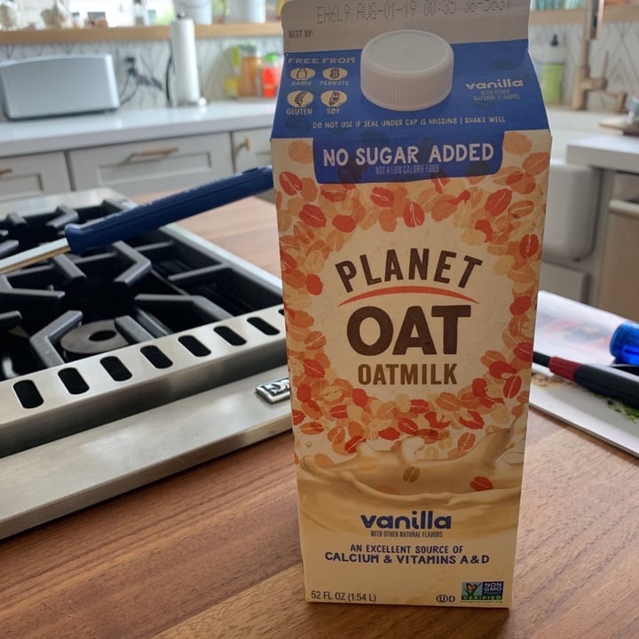 review photo of Planet Oat Oatmilk Vanilla shared by @sweetfarm on 27 Jul 2019 - review